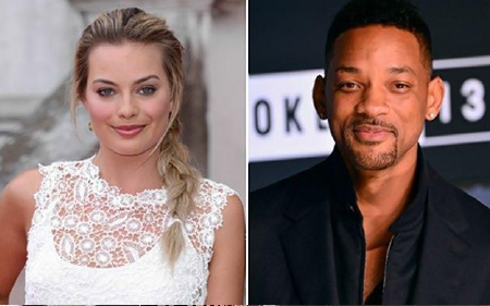 Margot Robbie und Will Smith: Mehr als gute Kollegen? - c/o dailynews.com