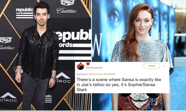 Joe Jonas' neues Tattoo sieht ganz verdächtig wie Sophie Turner aus