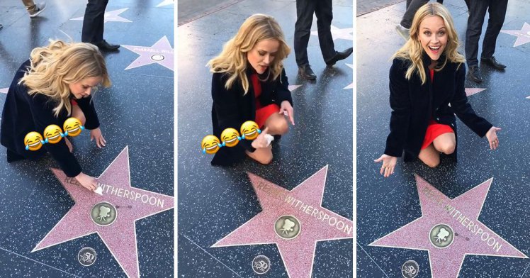 Reese Witherspoon reinigt ihren eigenen Hollywood-Star ist etwas ganz Besonderes